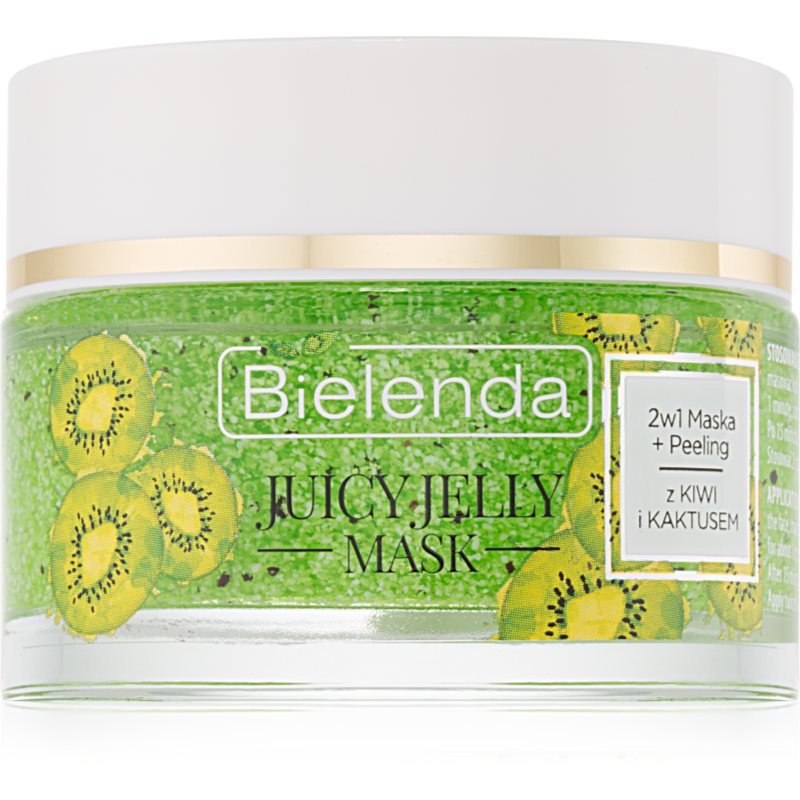 

Bielenda Juicy Jelly Kiwi & Cactus очищуюча маска - пілінг 2 в 1