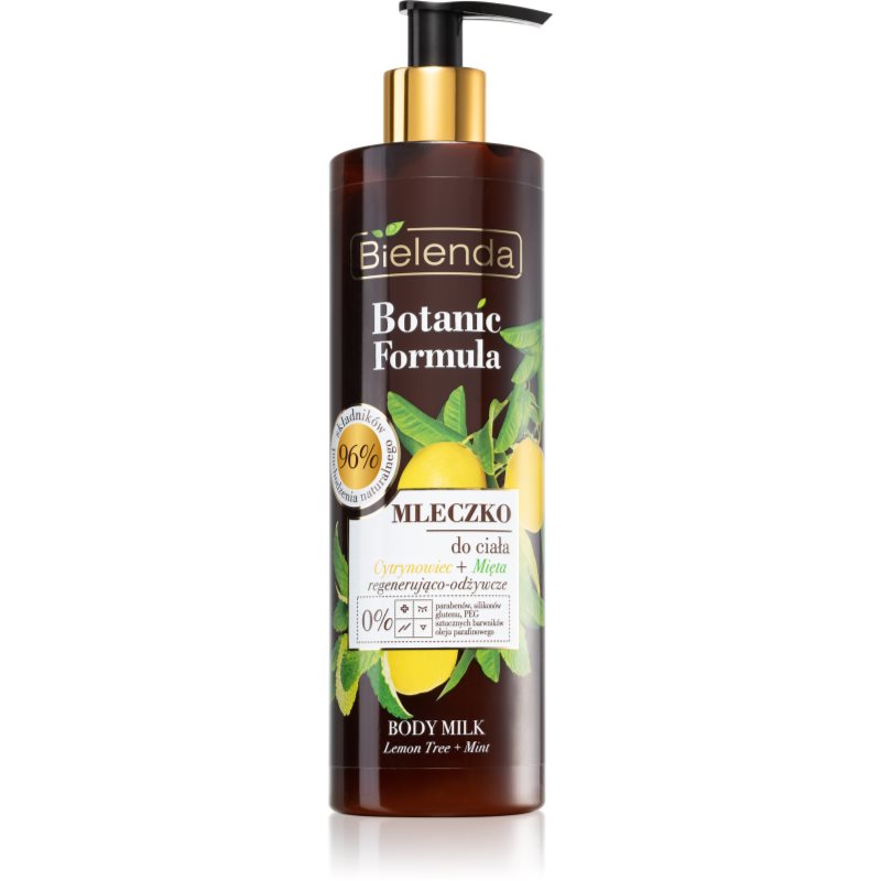 

Bielenda Botanic Formula Lemon Tree Extract + Mint поживне молочко для тіла