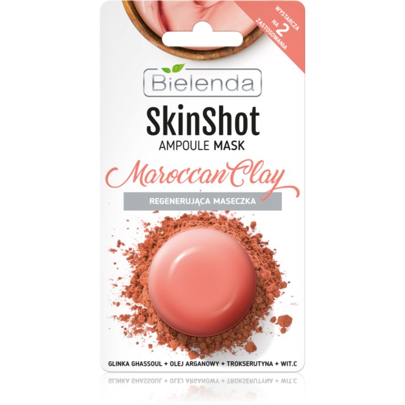 

Bielenda Skin Shot Maroccan Clay відновлююча маска для обличчя