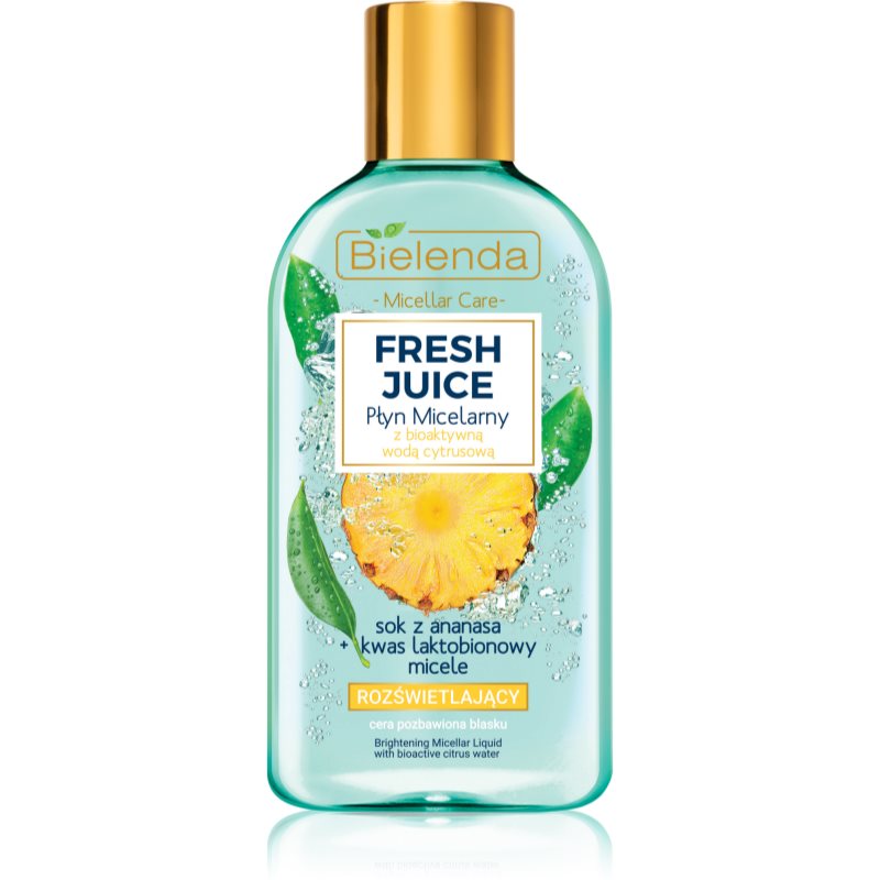 Bielenda Fresh Juice Pineapple Mizellenwasser zur Verjüngung der Gesichtshaut 500 ml