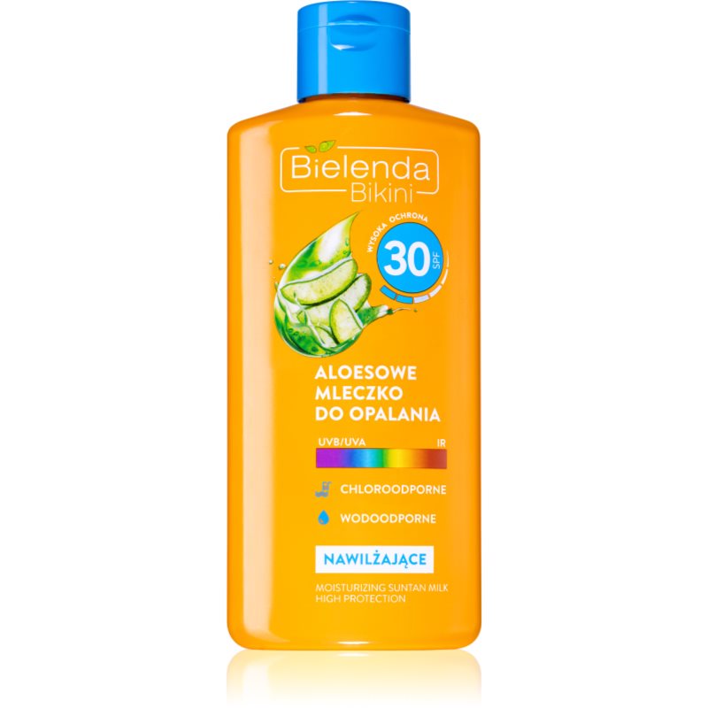 

Bielenda Bikini молочко для засмаги з алое вера SPF 30