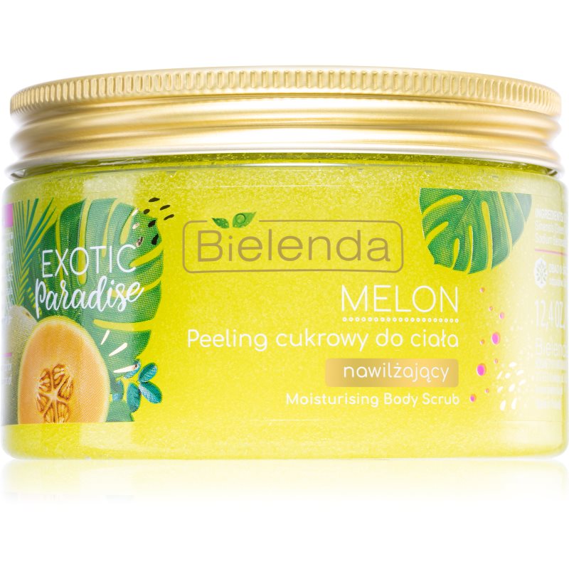 Bielenda Exotic Paradise Melon зволожуючий цукровий пілінг 350 гр