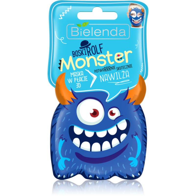 

Bielenda Monster зволожувальнакосметична марлева маска 3D