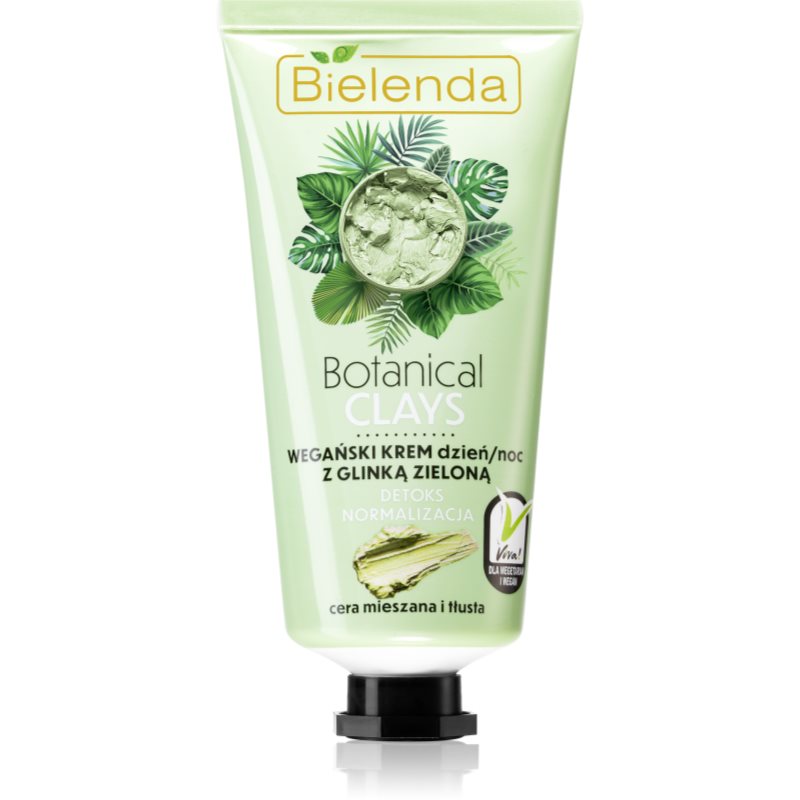 

Bielenda Botanical Clays крем для детоксикації з глиною