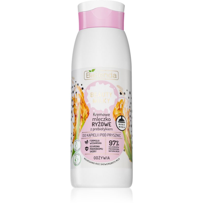 Bielenda Beauty Milky Rice Shower Milk with Prebiotics 400 ml
