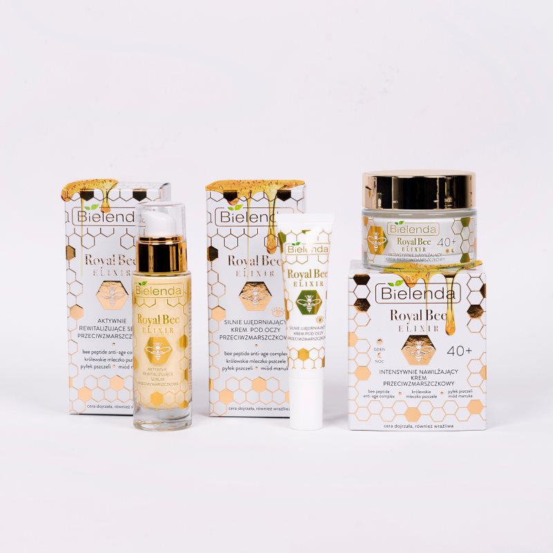 Bielenda Royal Bee Elixir Intensive Moisturising Cream With Anti-wrinkle Effect 40+ 50 Ml