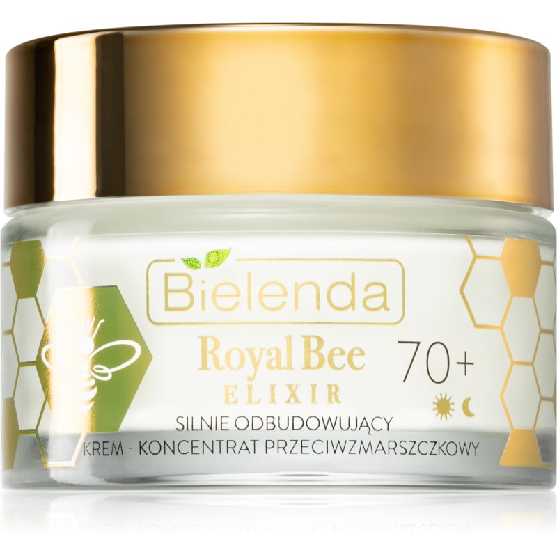 Bielenda Royal Bee Elixir Intensely Nourishing and Renewing Cream for Mature Skin 70+ 50 ml
