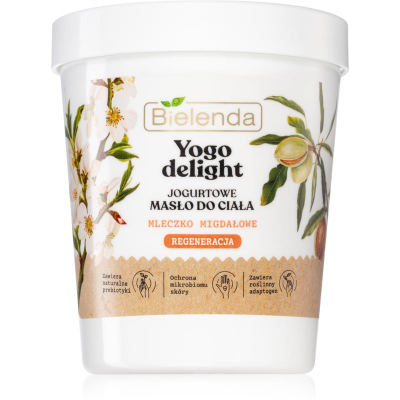 E-shop Bielenda Yogo Delight Almond Milk vyživující tělové máslo s mandlovým mlékem 200 ml
