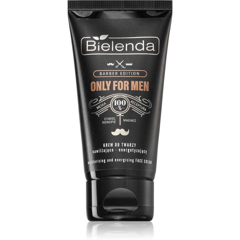 Bielenda Only for Men Barber Edition vlažilna krema za moške 50 ml