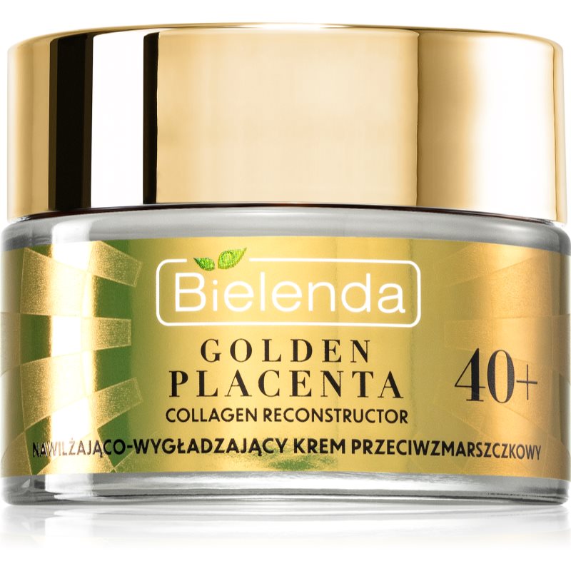 Bielenda Golden Placenta Collagen Reconstructor hydratačný a vyhladzujúci krém 40+ 50 ml