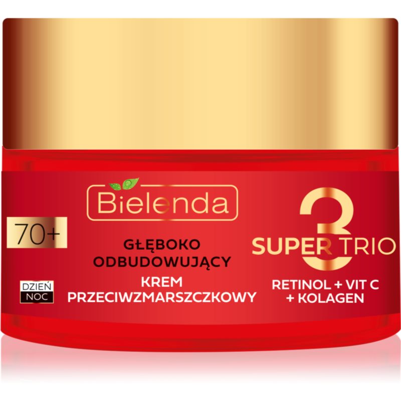 Bielenda Super Trio revitalising and renewing cream 70+ 50 ml
