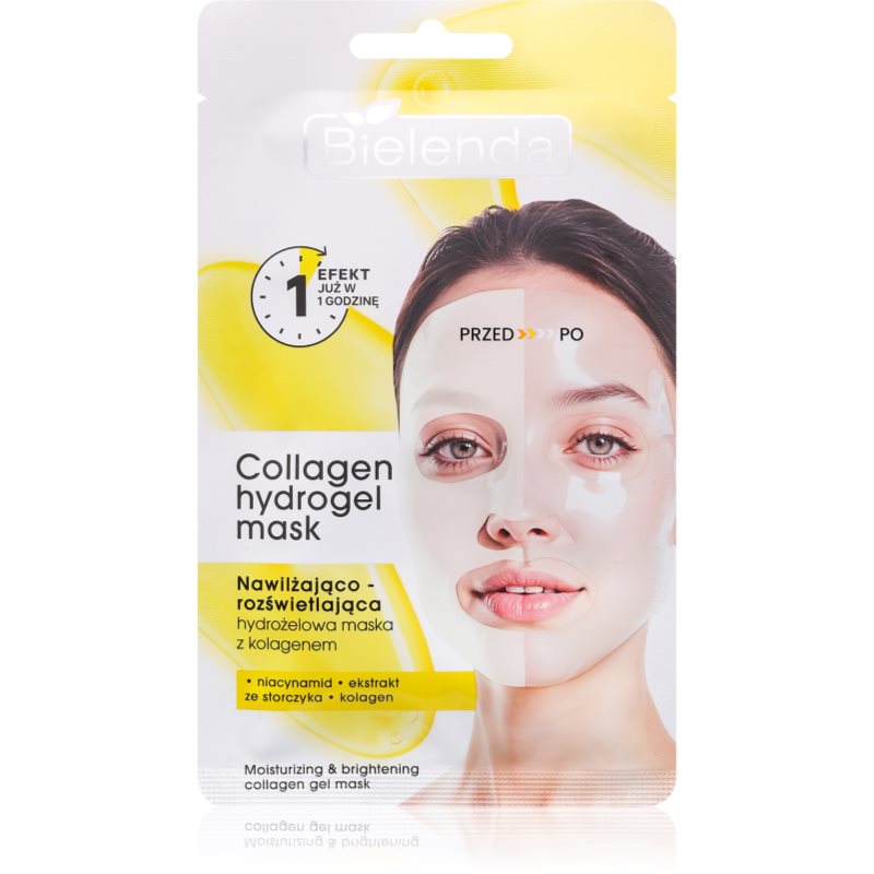 Bielenda Collagen Hydrogel Mask hydrogelová maska s kolagenem 1 ks