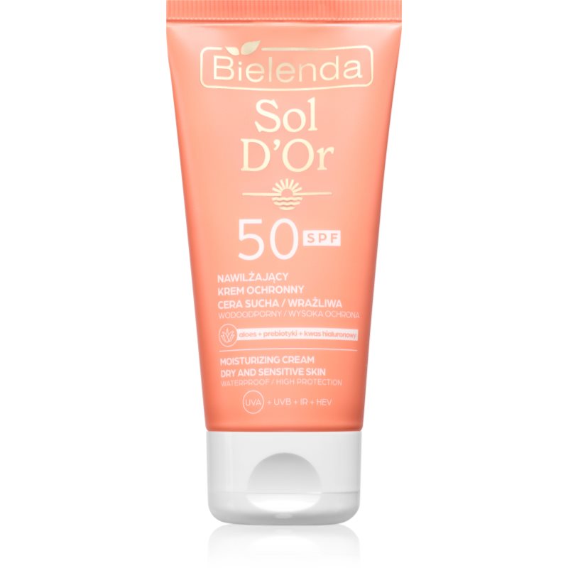 Bielenda Sol D’or opalovací krém na obličej SPF 50 50 ml