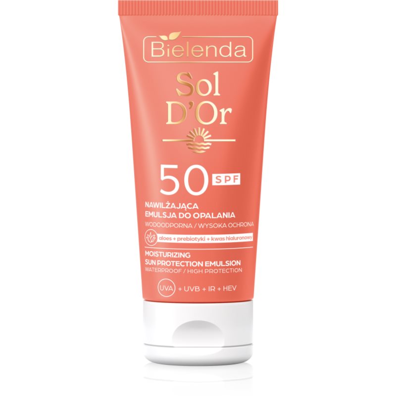 Bielenda Sol D’or opalovací emulze SPF 50 150 ml