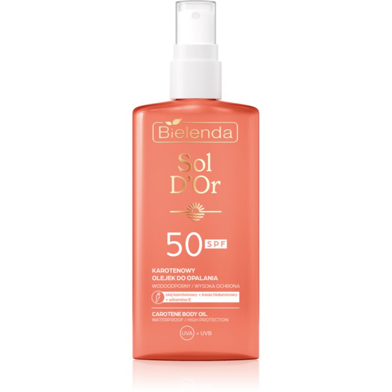 Bielenda Sol D’or olej na opalování ve spreji SPF 50 150 ml