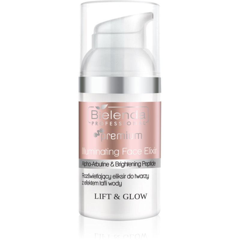 Bielenda Professional Lift & Glow Illuminating Face Elixir rozjasňující péče s vitaminem C 30 ml