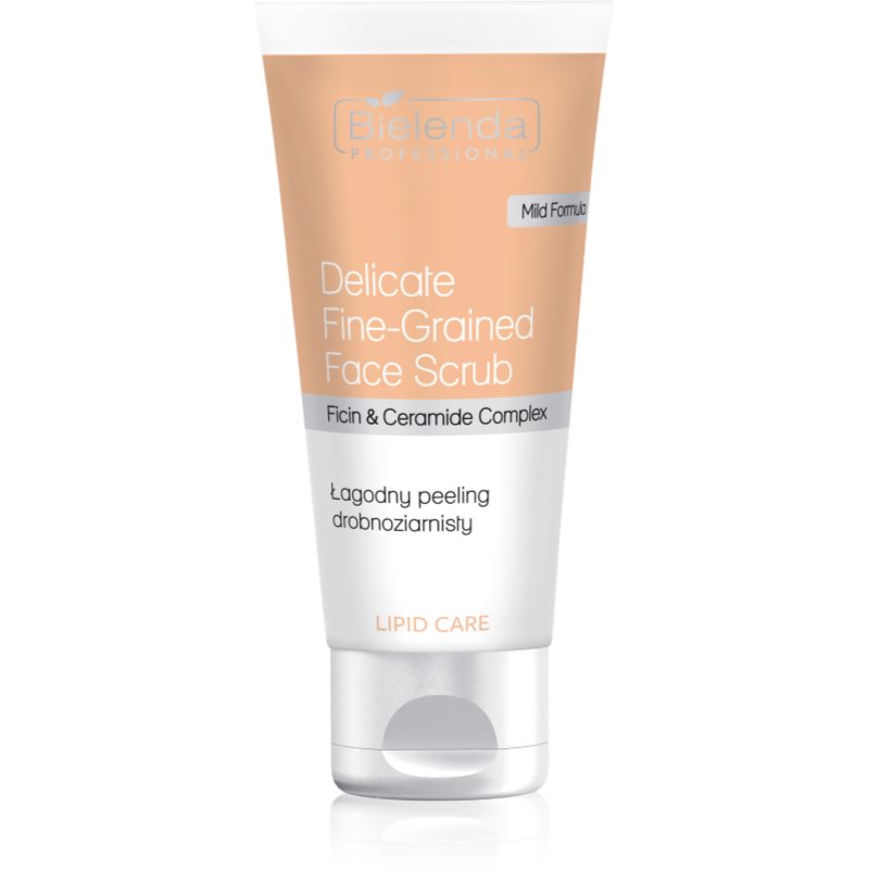 Bielenda Professional Lipid Care Delicate Fine-Grained Face Scrub krémový peeling s ceramidy 150 ml