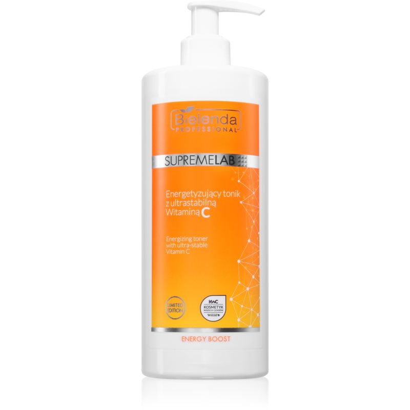 Bielenda Professional Supremelab Energy Boost energetyzujący tonik z witaminą C 500 ml