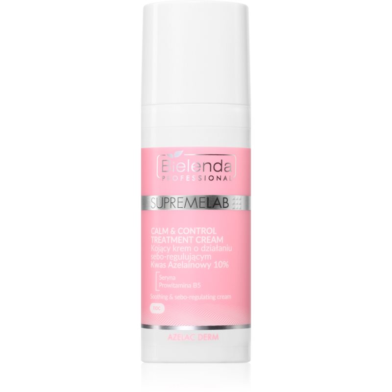 Bielenda Professional Supremelab Azelac Derm καταπραϋντική κρέμα για ρύθμιση του σμήγματος 50 ml