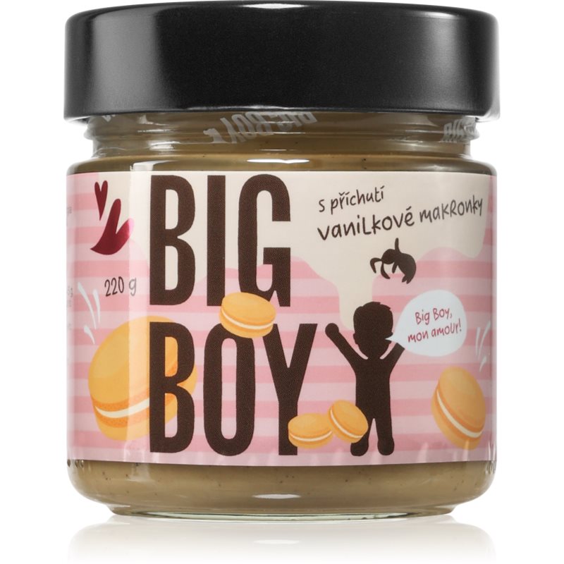 Big Boy Vanilková makronka ořechová pomazánka s vanilkou 220 g