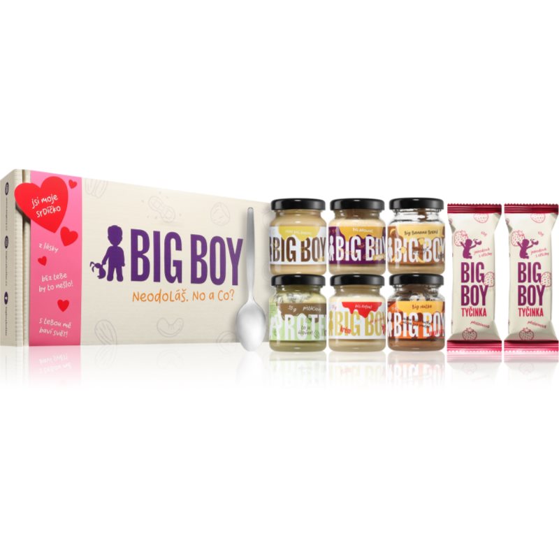 Big Boy Big Degustační set Big Bestseller orechová nátierka v darčekovom balení