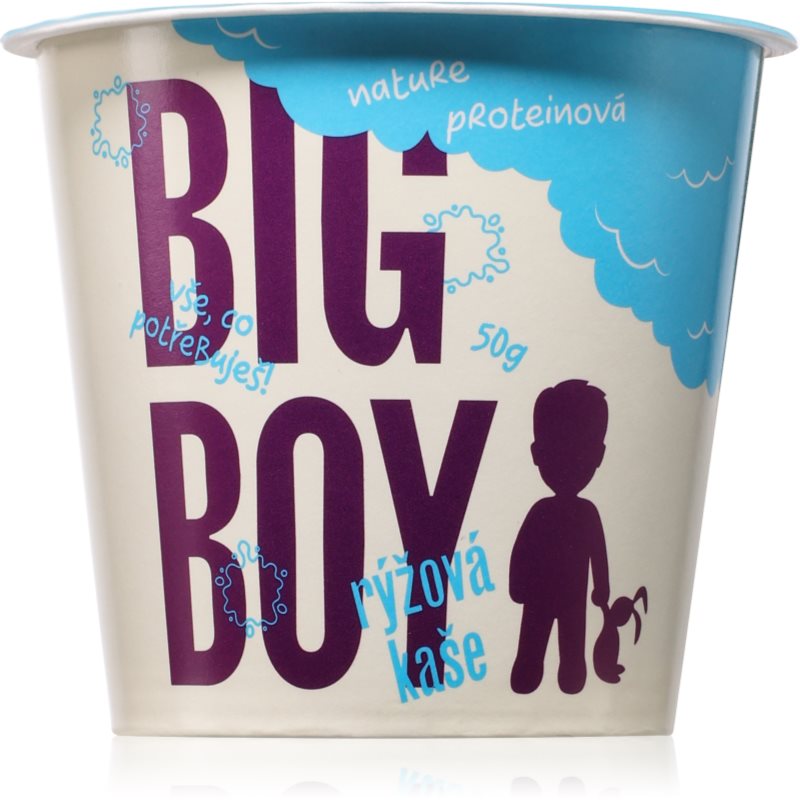 Big Boy Rýžová proteinová kaše V KELÍMKU instantní kaše s proteinem 50 g