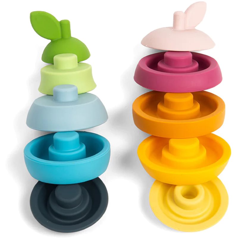 Bigjigs Toys Stacking Apple & Pear Stackable Cups 1 Y+ 2x5 Pc