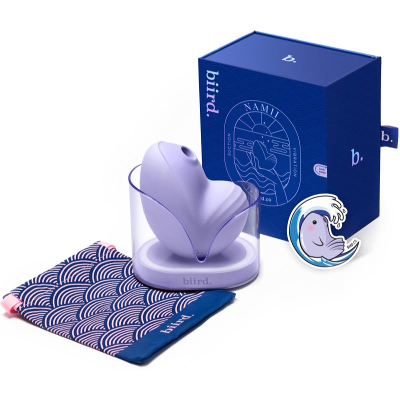 Biird Namii stimulátor klitorisu Violet 9 cm.