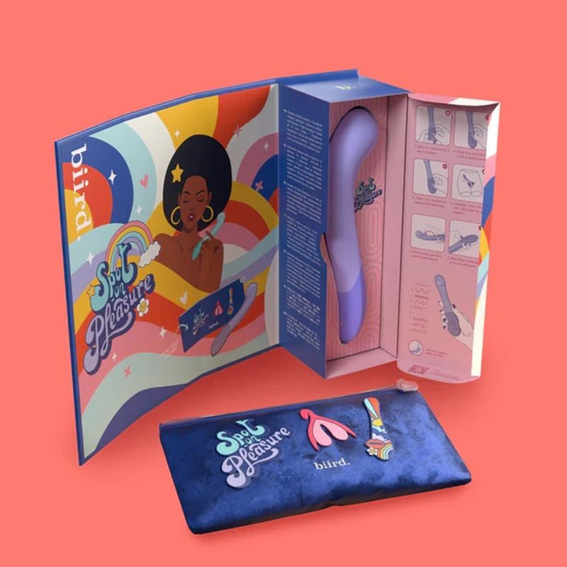 Biird Gii vibrátor Violet 18 cm (obrázek 3)