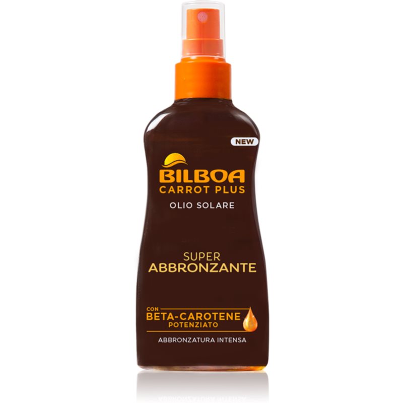 Bilboa Carrot Plus Sol-olja för ansikte och kropp Utan solskyddsfaktor 200 ml female