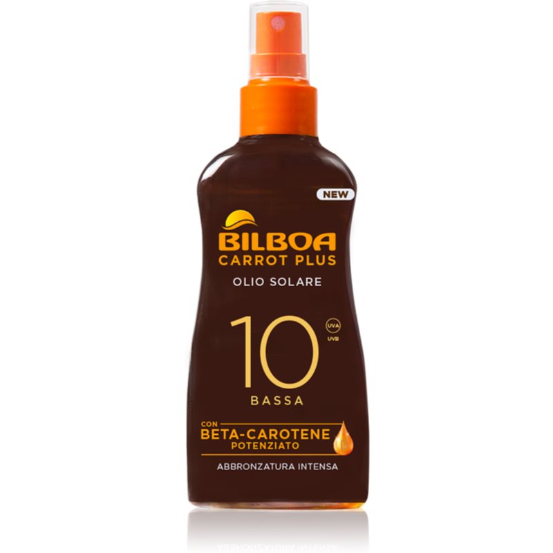 Bilboa Carrot Plus Sol-olja för ansikte och kropp SPF 10 200 ml female