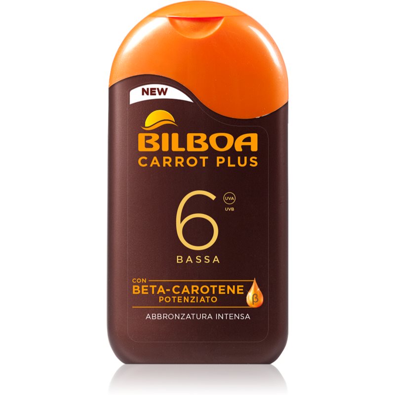 Bilboa Carrot Plus молочко для засмаги SPF 6 200 мл