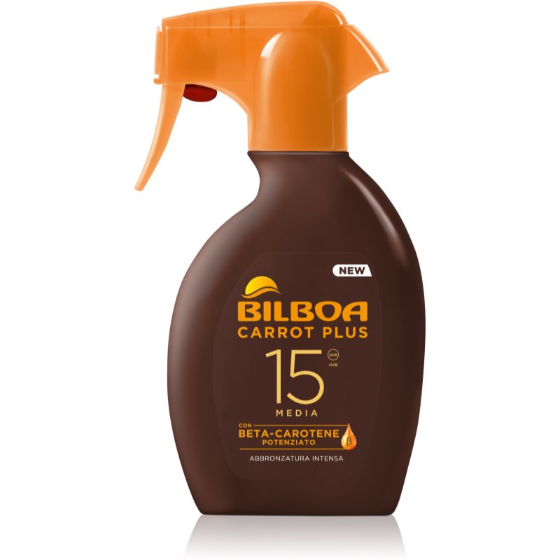 Bilboa Carrot Plus спрей для засмаги SPF 15 250 мл