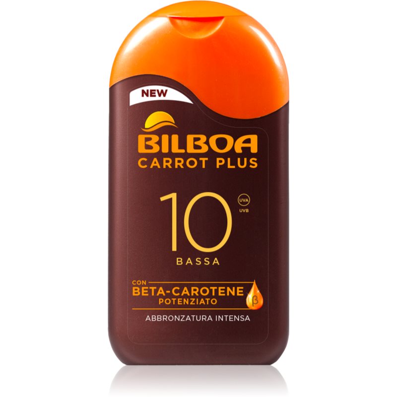 Bilboa Carrot Plus mlijeko za sunčanje SPF 10 200 ml