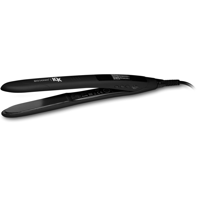 Bio Ionic 10X Pro Styler plancha de pelo profesional Black 1 ud