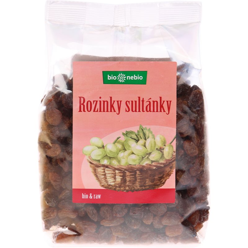 Bio Nebio Rozinky sultánky BIO sušené ovocie 150 g