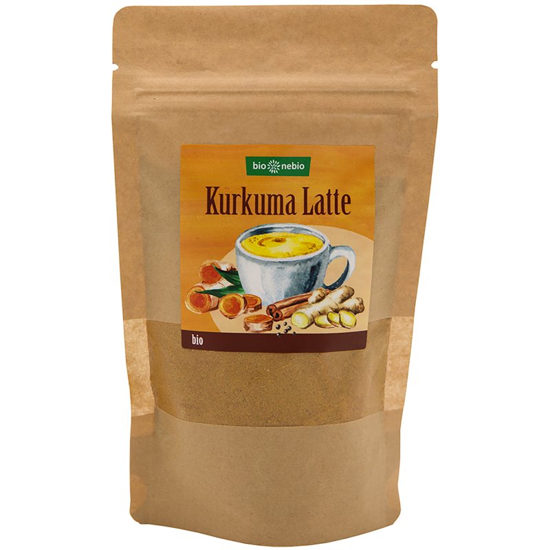Bio Nebio Kurkuma Latte BIO prášok na prípravu nápoja 100 g