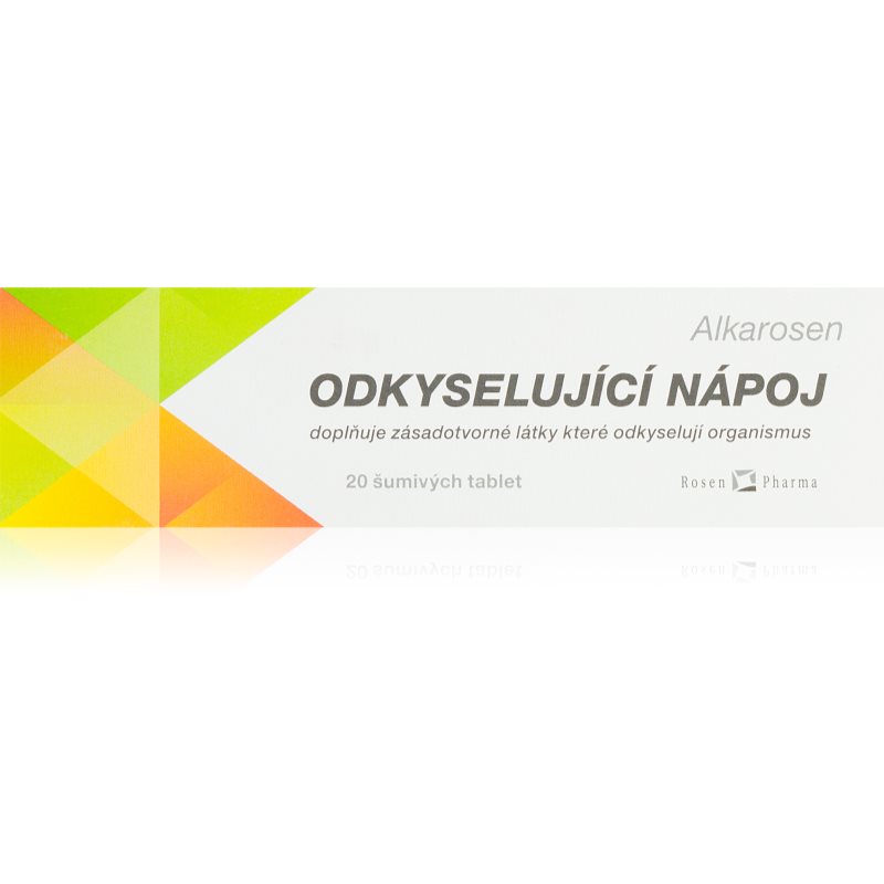 RosenPharma Odkysľujúci nápoj šumivé tablety na podporu odkyslenia organizmu 20 tbl kúpite na Notino.sk