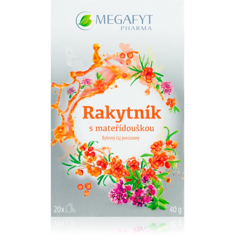 Megafyt Rayktníkový čaj s materinou dúškou bylinný čaj na posilnenie imunity 20x2 g