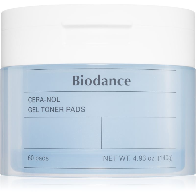 Biodance Hydro Cera-nol Gel Toner Pads tonisierende Pads für intensive Feuchtigkeitspflege der Haut 60 St.