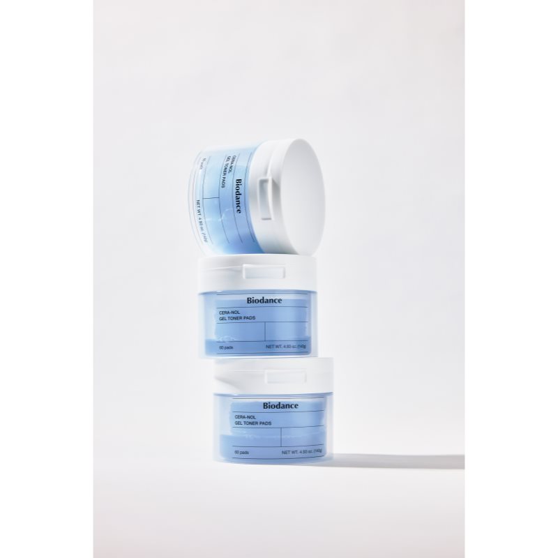 Biodance Hydro Cera-nol Gel Toner Pads tonizační polštářky pro intenzivní hydrataci pleti 60 ks (obrázek 4)