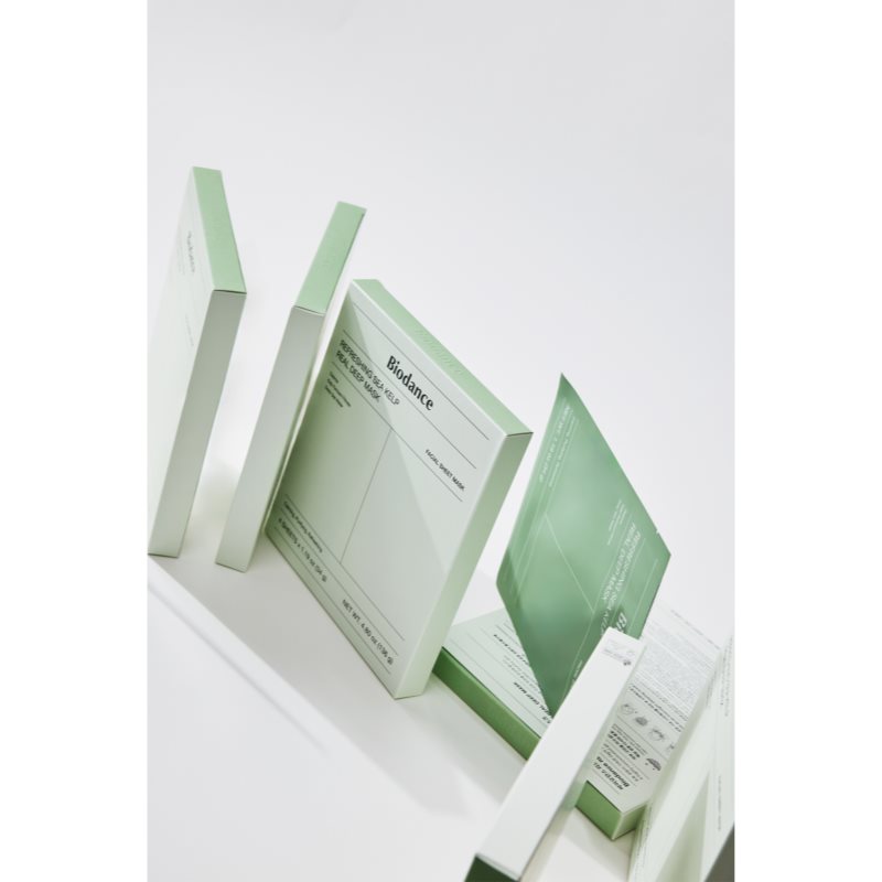 Biodance Refreshing Sea Kelp Real Deep Mask intenzivní hydrogelová maska s extrakty z mořských řas 1 ks (obrázek 7)