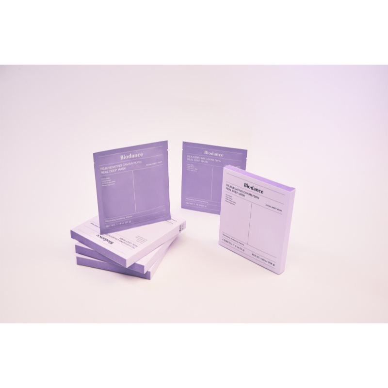 Biodance Rejuvenating Caviar PDRN Real Deep Mask revitalizačná maska pre obnovu kožnej bariéry 34 g (obrázok 8)