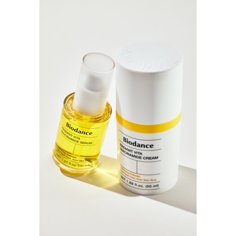 Biodance Radiant Vita Niacinamide Cream hydratisierende und nährende Creme für klare und glatte Haut 50 ml (Bild 3)