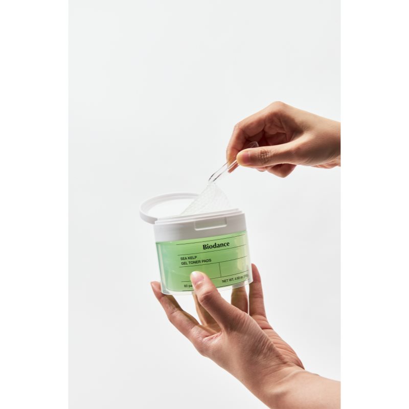 Biodance Sea Kelp Gel Toner Pads tonizační polštářky se zklidňujícím účinkem 60 ks (obrázek 3)