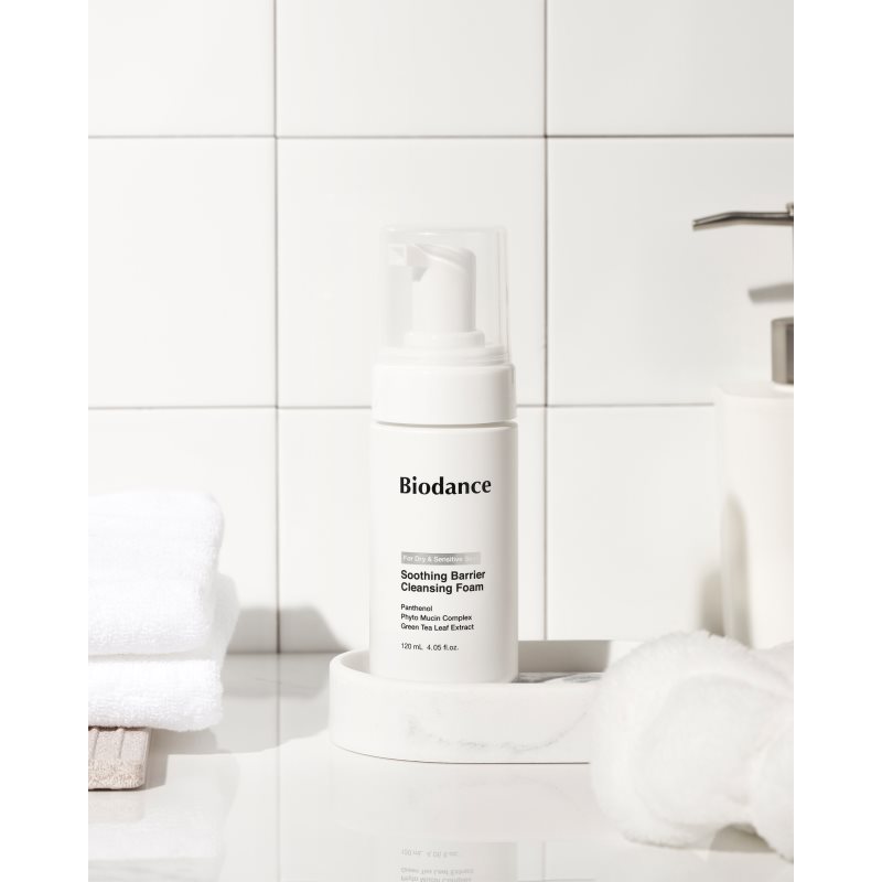 Biodance Soothing Barrier Cleansing Foam čistiaca pleťová pena s upokojujúcim účinkom 120 ml (obrázok 4)