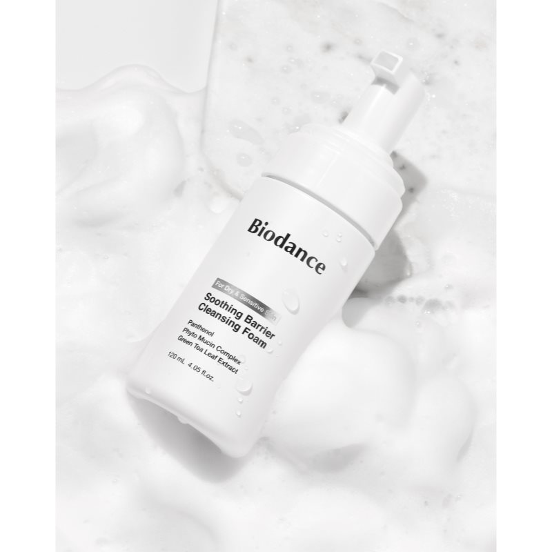 Biodance Soothing Barrier Cleansing Foam čistiaca pleťová pena s upokojujúcim účinkom 120 ml (obrázok 6)
