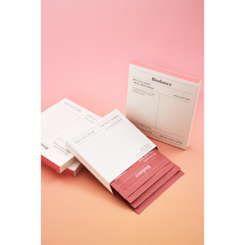 Biodance Bio-Collagen Real Deep Mask intenzívna hydrogélová maska pre hydratáciu pleti a minimalizáciu pórov 34 g (obrázok 4)