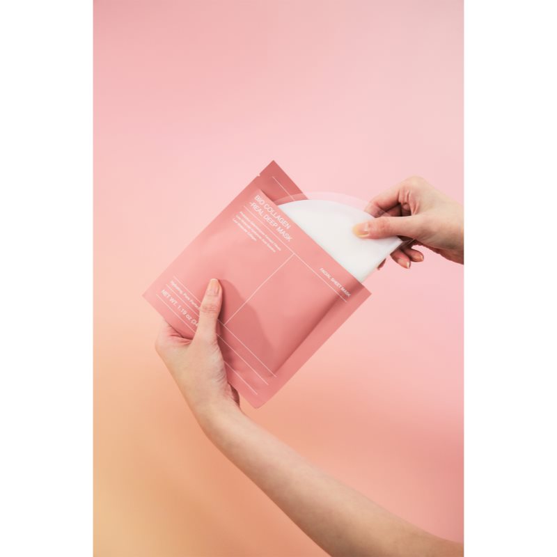 Biodance Bio-Collagen Real Deep Mask intenzívna hydrogélová maska pre hydratáciu pleti a minimalizáciu pórov 34 g (obrázok 5)