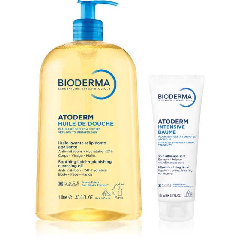 Bioderma Atoderm Dry Skin komplekts sausai un jutīgai ādai